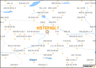 map of Misterhult