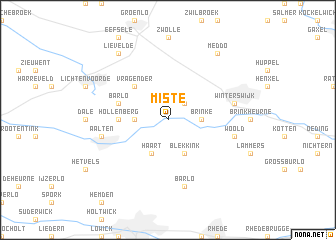 map of Miste