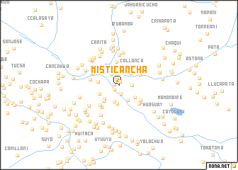 map of Misticancha