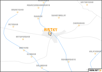 map of Mistky