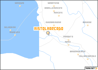 map of Mistol Marcado