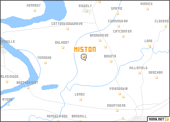 map of Miston