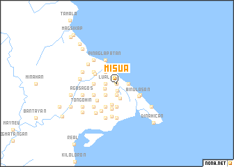 map of Misua
