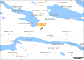 map of Misua