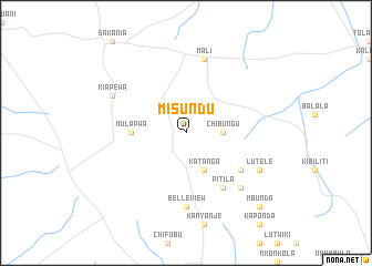 map of Misundu