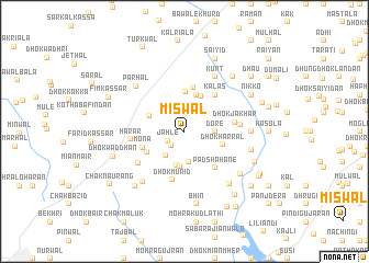 map of Miswāl