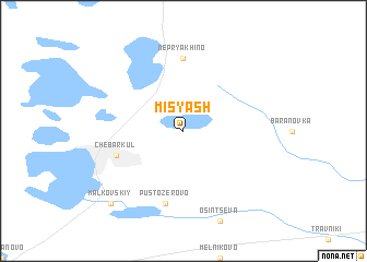 map of Misyash