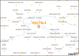 map of Misztale