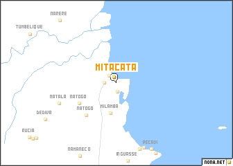 map of Mitacata