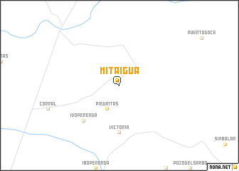 map of Mitaigua