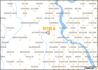 map of Mitālu