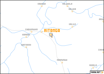 map of Mitanga