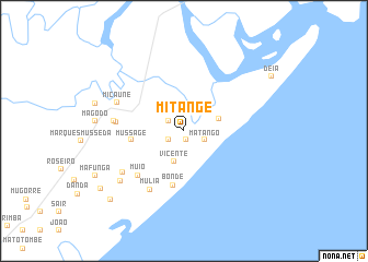 map of Mitange