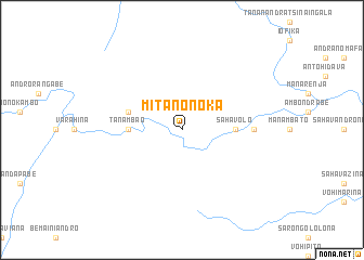 map of Mitanonoka