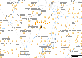 map of Mīt ar Rakhāʼ