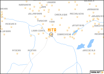 map of Mita
