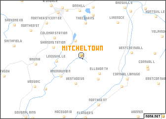 map of Mitcheltown