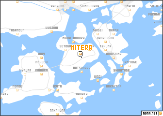 map of Mitera