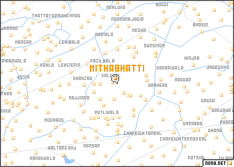 map of Mitha Bhatti