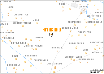 map of Mitha Khu