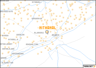 map of Mīt Ḩamal