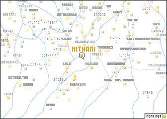 map of Mithāni