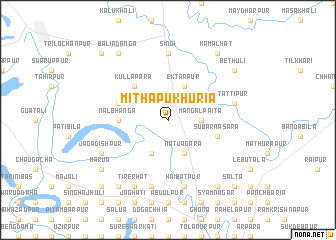 map of Mithapukhuria