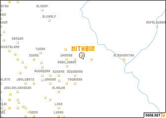 map of Mithbir