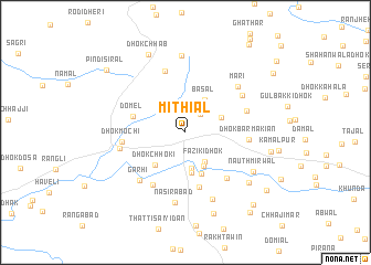 map of Mithiāl