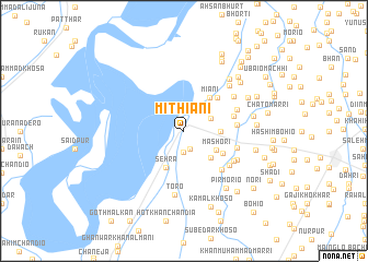 map of Mithiāni