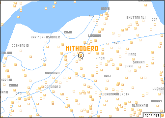 map of Mitho Dero