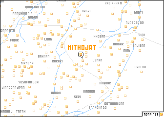 map of Mitho Jat