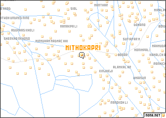 map of Mitho Kapri