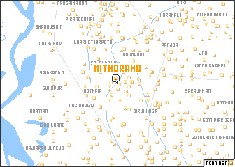 map of Mitho Rāho