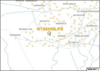 map of Mithū Khalīfa