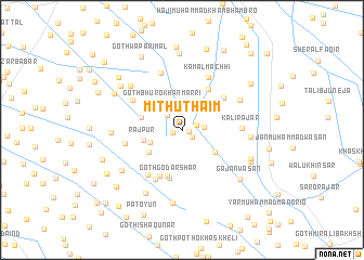 map of Mithu Thāim