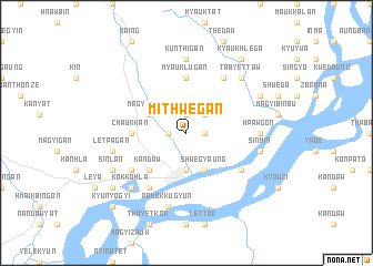 map of Mithwegan