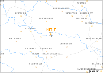 map of Mitic