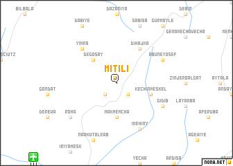 map of Mitʼilī