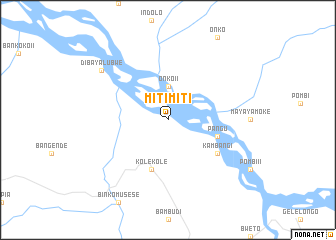 map of Miti-Miti