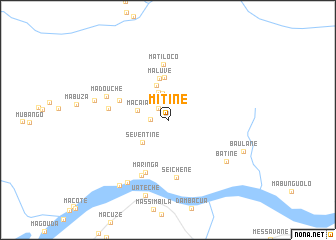 map of Mitine