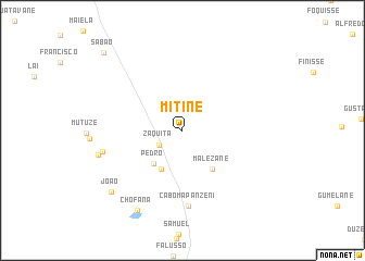 map of Mitine
