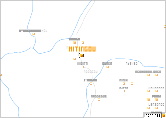 map of Mitingou