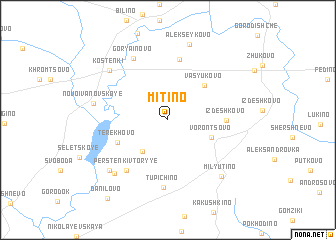 map of Mitino