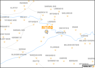 map of Mitino