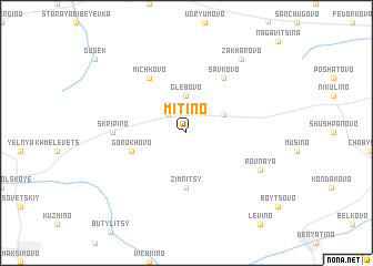 map of Mitino