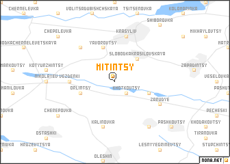 map of Mitintsy