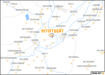 map of Mitin-Tugay