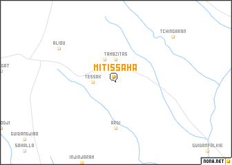 map of Mitissaha