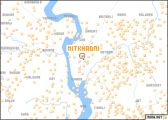 map of Mitkhadni